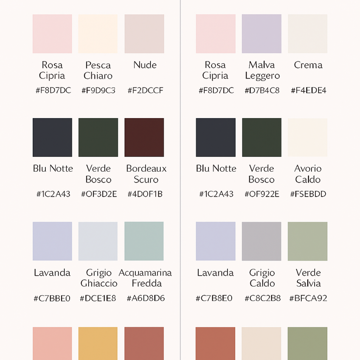 colori da evitare matrimonio